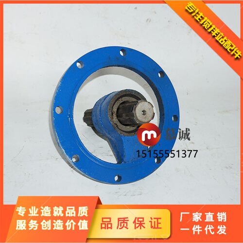 螺旋输送机中吊轴/水泥蛟龙法兰式吊轴 法兰盘式吊轴219/273/323