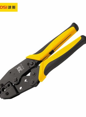 波斯工具 棘轮式端子压接钳 圆管状端子接线钳 BS-D2115A
