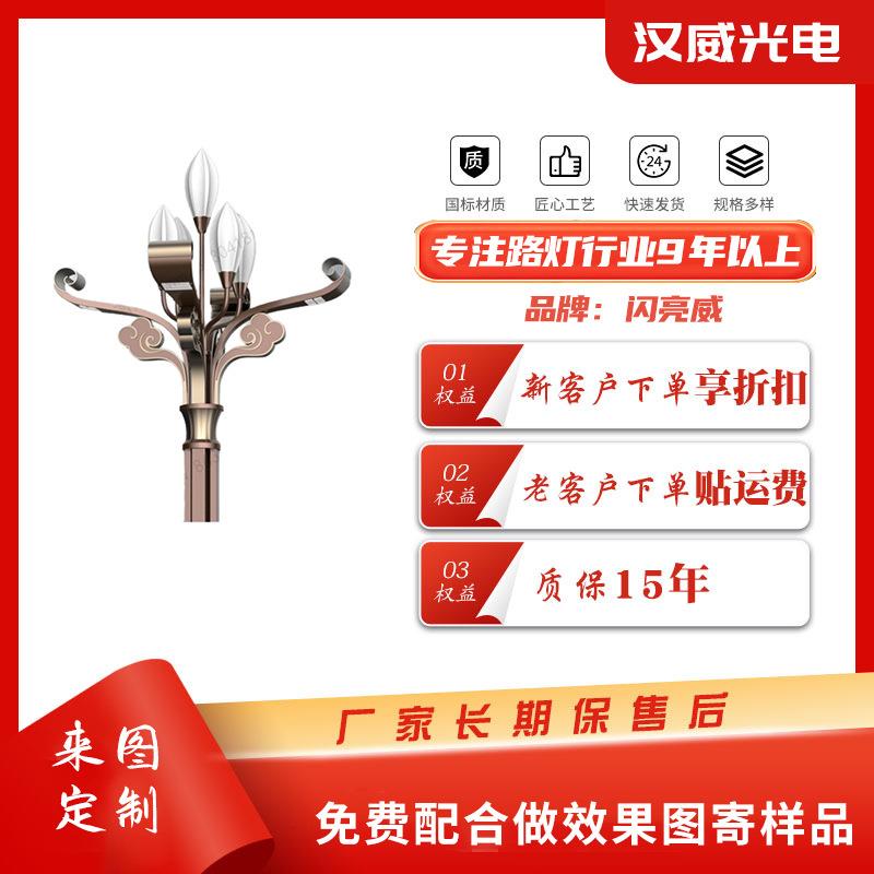 厂家新中式庭院风景观灯祥云锐气照明中华灯户外广场小区路灯照明