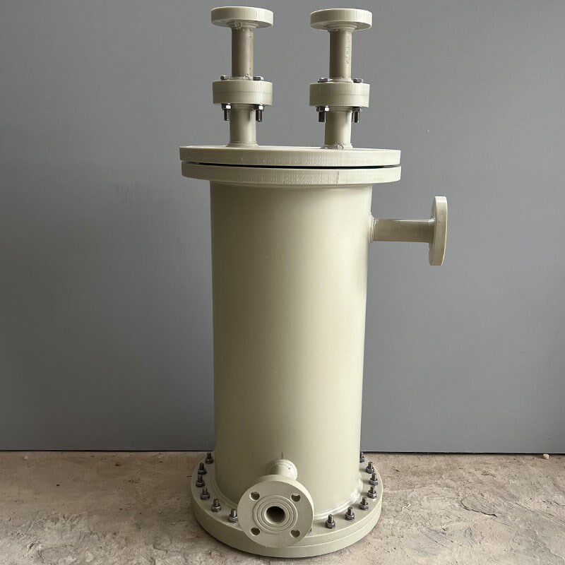 铁氟龙PVDF PTFE材质管酸洗槽微蚀槽活化槽壳式铁氟龙换热器