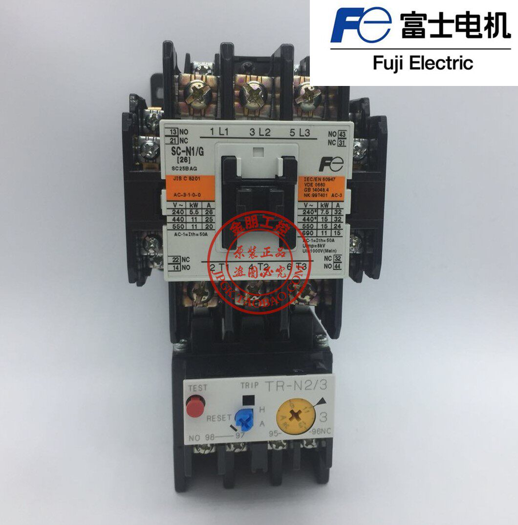 原装正品日本富士接触器 SW-N1/G/3H DC24V 9-13A SC-N1/G