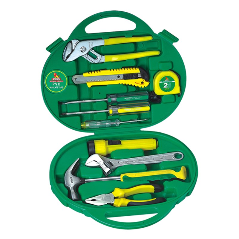 【正宗威力狮】12件套家用工具组合 12PC小家庭工具组套 W012