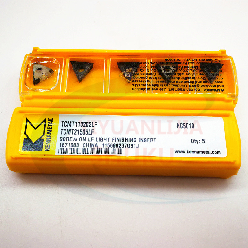 肯纳数控刀片镗孔三角刀头高硬度淬火件加工TCMT110202/110204L-F