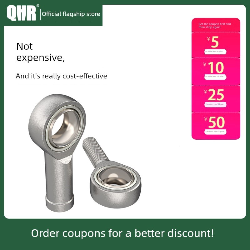 内外丝牙杆端关节鱼眼球头SA3SI4 5 6 8 10 12 16 18 20 22 25 30