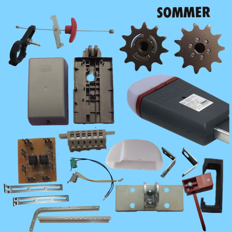 德国索玛SOMMER离合器 aperto车库门 duo开门机配件轨道拉环把手