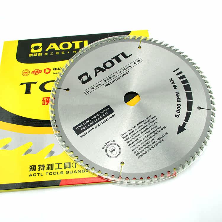 Aotl/澳特利 12寸合金锯片 合金锯盘 圆锯片 木工 铝材锯片