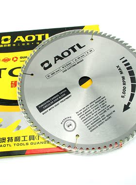 Aotl/澳特利 12寸合金锯片 合金锯盘 圆锯片 木工 铝材锯片