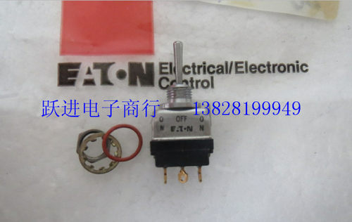 进口USA 8866K2 MS24655-271 EATON伊顿3脚双边复位钮子开关