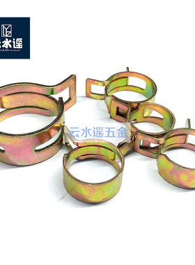 管夹弹性Q673B环箍喉箍卡箍抱箍水管夹活箍卡M6789101112-37M4M5