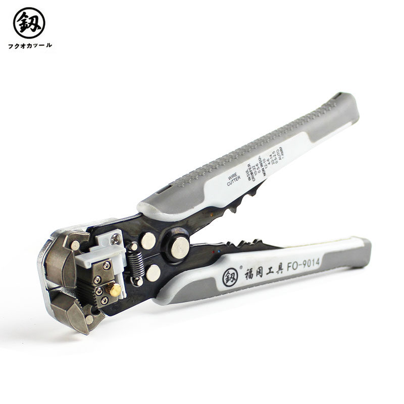 釰 福冈 多功能剥线钳自动拨线钳剥线器剥皮钳扒皮钳 FO-9014