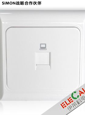 西蒙开关欧典61系列 一位信息插座J60591S 单开一位