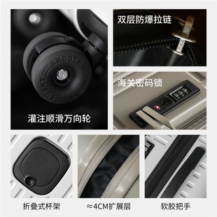 側(cè)開行李箱男女學(xué)生大容量深倉(cāng)旅行箱結(jié)實(shí)耐T用拉桿密碼 新款 登機(jī)