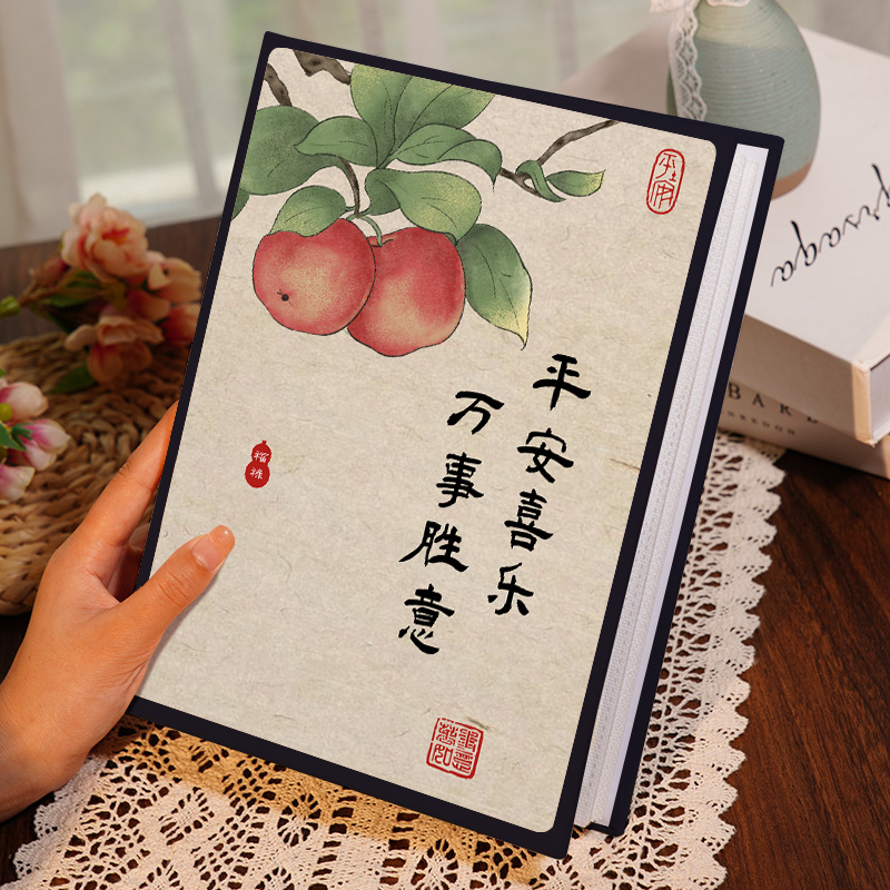册本大念册纪容量家庭版儿页宝宝成长可爱单S童六5寸影集新品