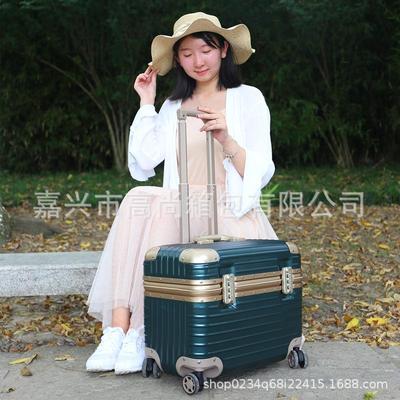 登机行李箱铝框16上翻盖拉杆箱18