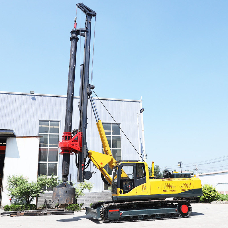 轮式旋挖钻机履带挖机改装潜孔锤大孔径集束冲击钻桥梁地基钻桩机,五金/工具,打桩机,淘宝优惠券,粉丝福利购,淘宝优惠卷
