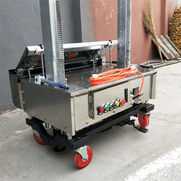 供应自动定位抹墙机上下移动抹灰机价格建筑抹墙机抹灰机