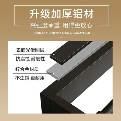 洗衣机抽拉叠衣板烘干机隔板w隐形晾衣架上方置物架子收纳堆叠支