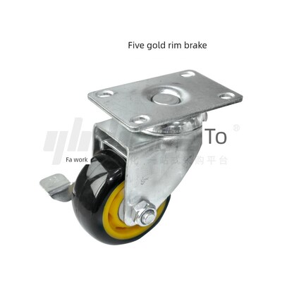 不锈钢工业脚轮万向轮Ckq31 Ckr31/32/33-D75/D100/D125-Ub/Nh/Sb