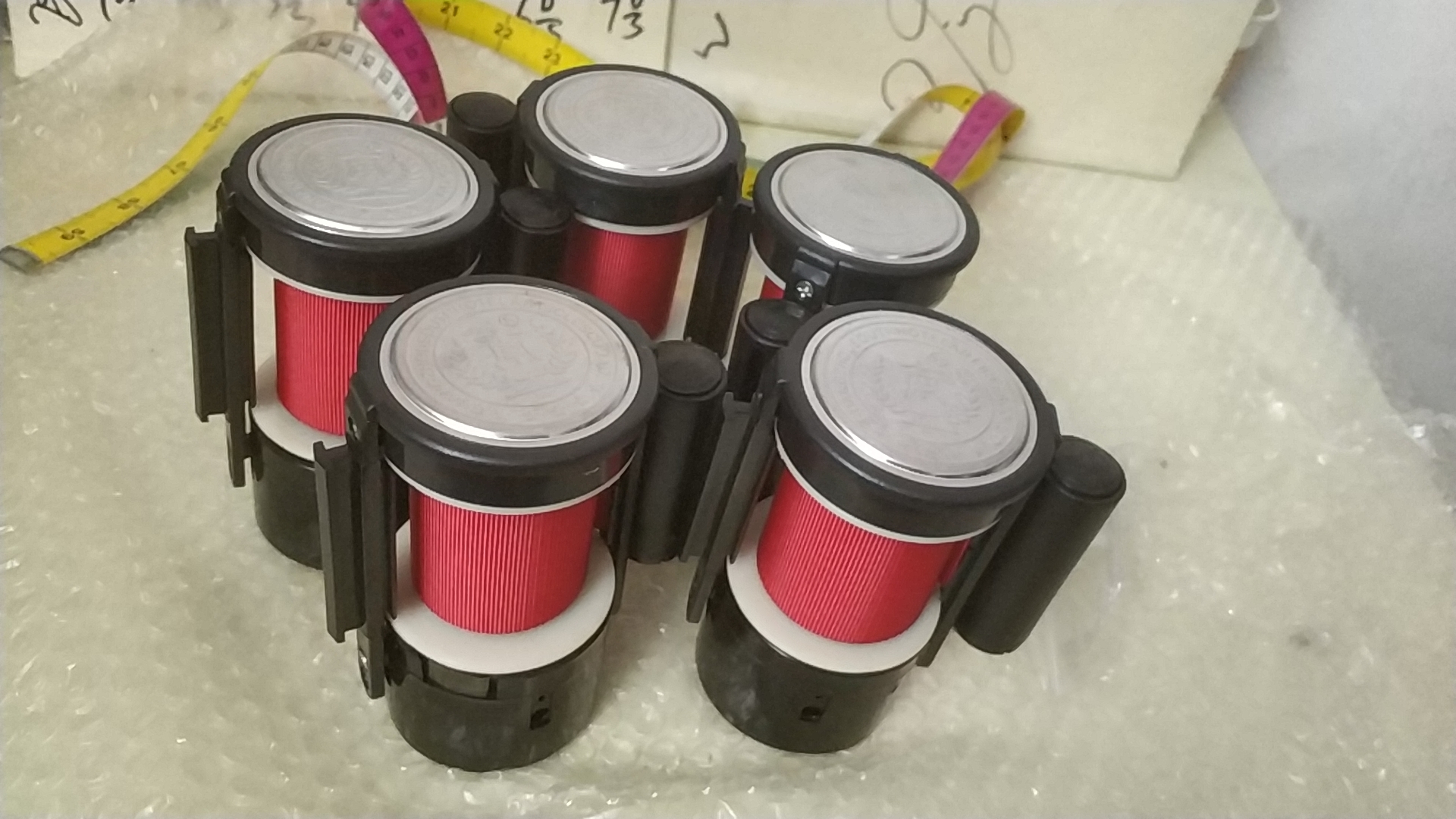 南方2米一字型伸缩头两米线栏杆隔离带围栏杆护栏警戒线收缩器