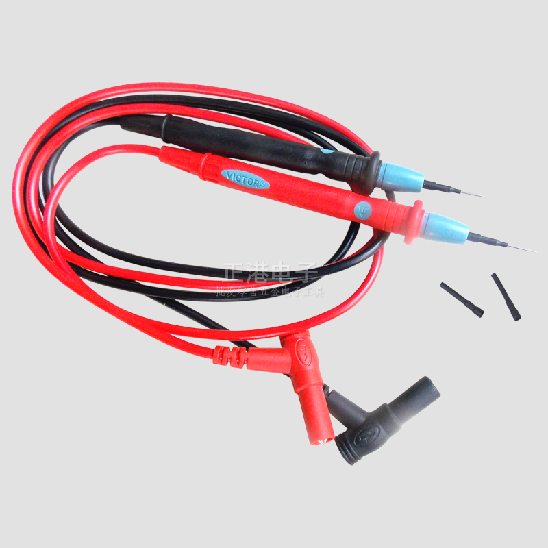 通用 万用表笔硅胶特尖数字万用表笔镀金1000V 20A高精度测试线棒