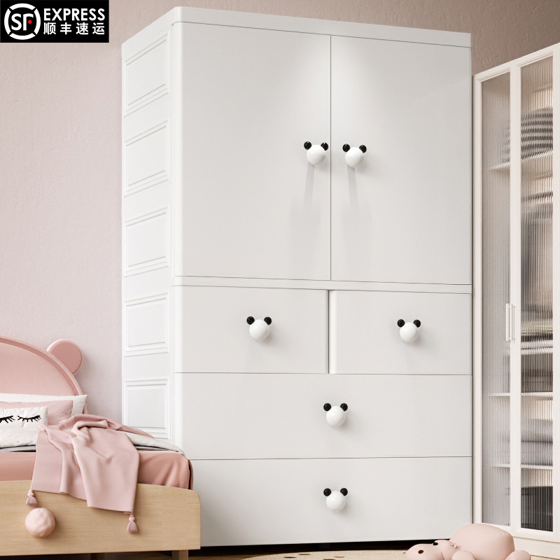 大容量加深加厚婴儿童收纳柜子简易宝宝衣柜衣服五斗小衣橱储物箱