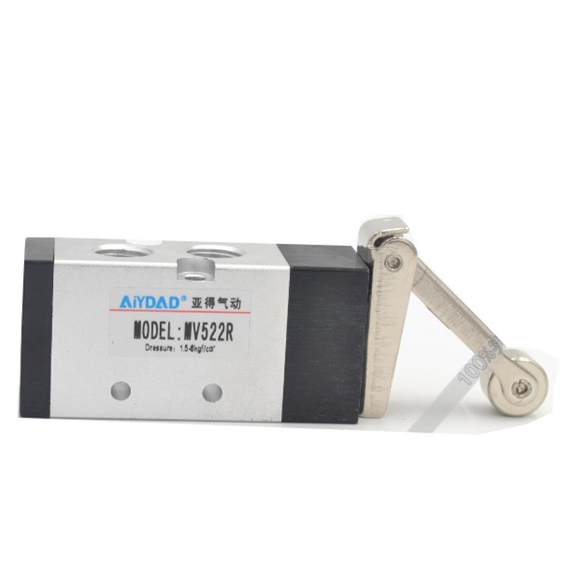 滚轮型机械控制换向阀二位五通MV522R/PPL /TB/EB 接口1/4 86522