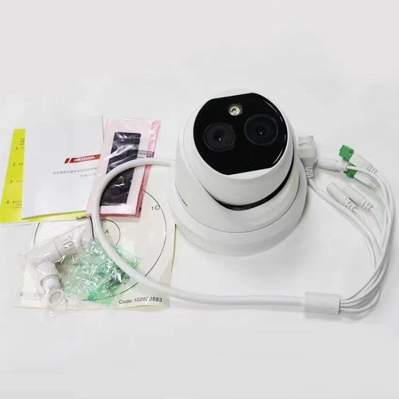 海康威视 DS-2TD1228(T)-2/3/7/QA 热成像工业半球型网络摄像机