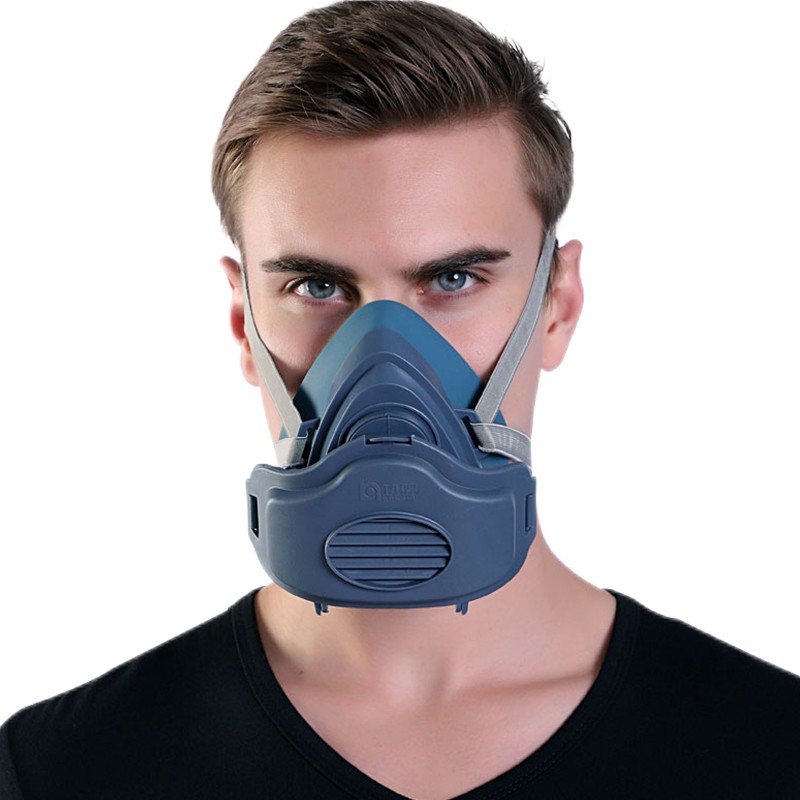 3200防尘面罩易呼吸透气防装修打磨煤矿工业粉尘灰尘硅胶劳保面具