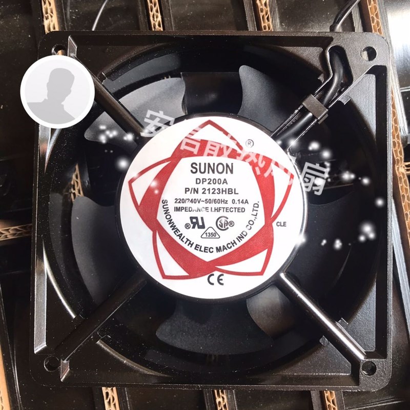 DP200A P/N2123XSL HBL HSL XBL HBT SUNON/建准 12CM 220V 风扇