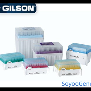 Gilson盒装管嘴 吉尔森 钻石吸嘴 盒装吸头 96根/盒