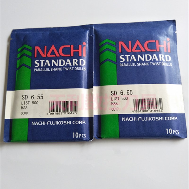日本不二越NACHI L500(M9.9-M11.5) 直柄麻花钻头