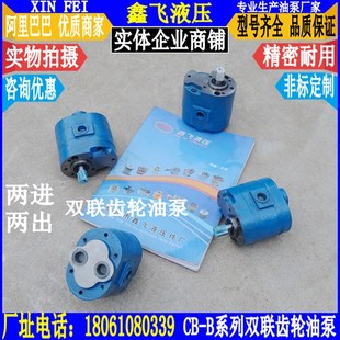 DLCB B10低压双联齿轮油泵 磨床润滑油泵 B2.5