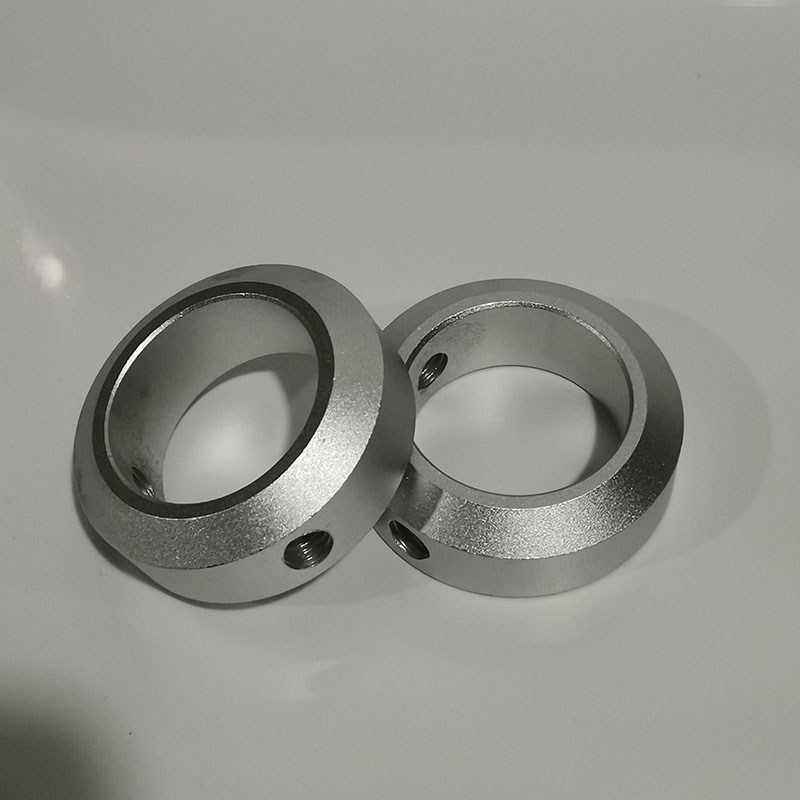 SCCN止动螺丝固定型铝合金固定环轴套限位环定位挡圈环标准型加宽