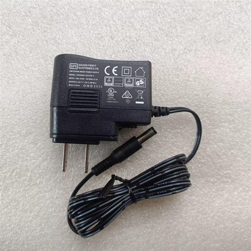 GPE金盈5V1A电源适配器GPE006D-050100-Z电源供应器插头5.5*2.1MM