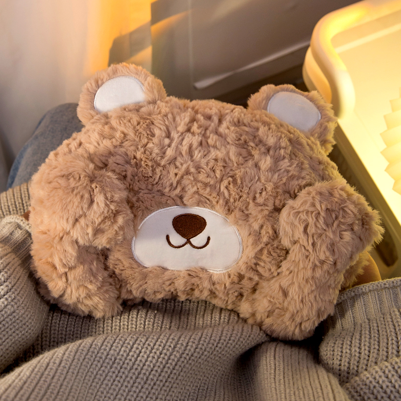 可爱小熊热水袋充电式防爆暖宝宝暖水袋暖手宝电热暖手宝冬季保暖