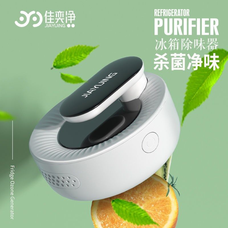 睿富冰箱除味器除臭去味净化神器臭氧发生器保鲜机冰柜宠物充电除