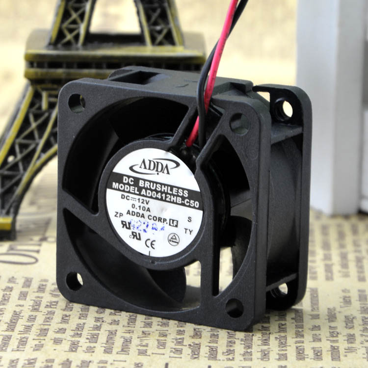 原装正品 ADDA AD0412HB-C50 DC12V 0.10A 监控录像机散热风扇