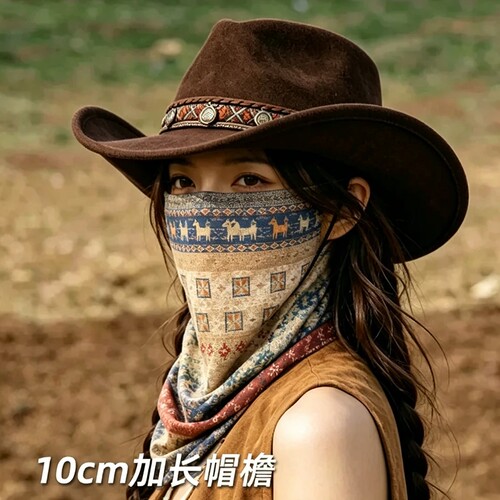 夏季透气全脸男女通用民族面罩