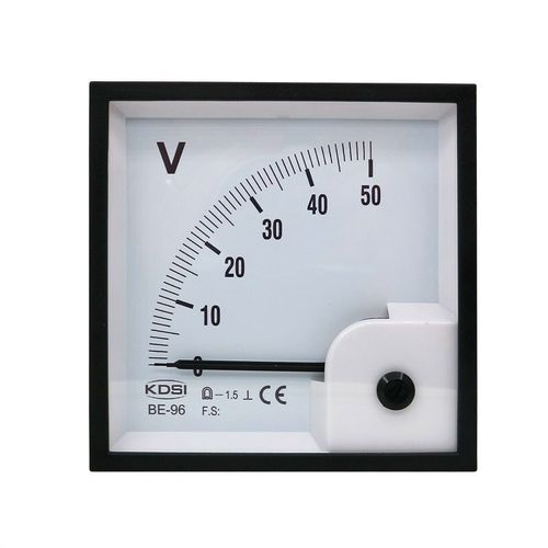 KDSI指针式直流伏特表BE-96 DC50V 轨道交通设备电压测量用表