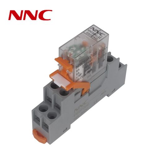 NNC69K-2Z超薄小型中间继电器RJ2S-CL直流DC24V交流AC220V 8脚8A