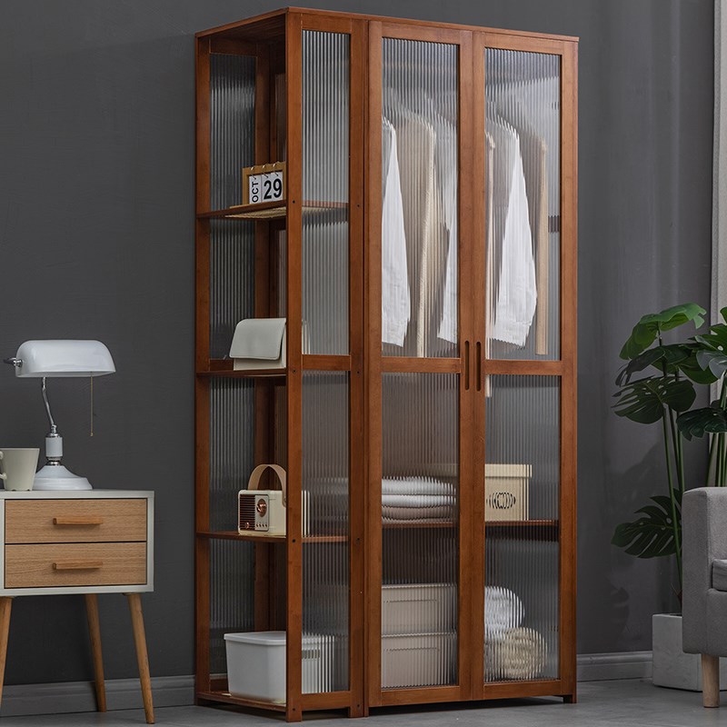 挂衣架落地衣帽架卧室简易衣柜挂衣杆家用挂衣服架子置物架收纳架