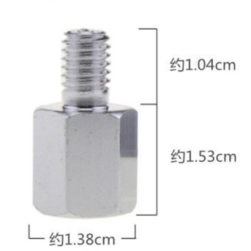 变径螺丝牙大小头连接螺母螺柱公母内外转接头转换6mm转8mmm6转m8