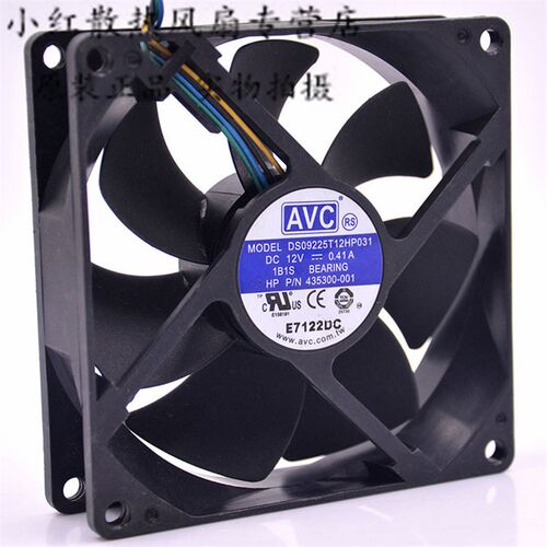 AVC DS09225T12HP 12V 0.41A 9025 9CM 4线PWM CPU大风量散热风扇