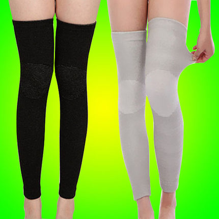 四季加长款护膝盖保暖老寒腿夏季天薄款竹炭护腿袜套男女士空调房