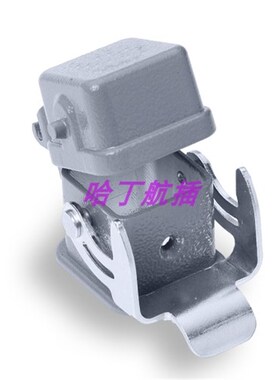 WAIN重载连接器  H3A-BK-1L/W-MCV/F 金属带盖外壳  唯恩航空插头