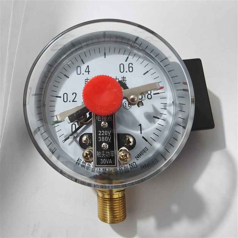 YXC100杭州东亚30VA磁助式电接点压力表真空表气压水压表0-1mpa