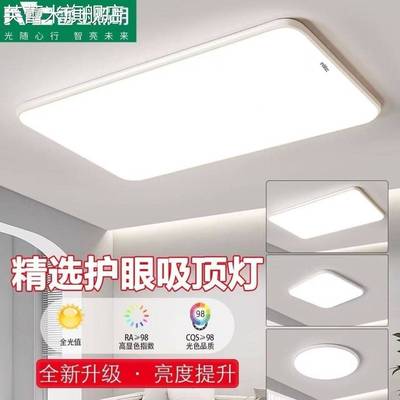 芙蕾米雷士照明超薄led吸顶灯套餐卧室餐厅大气全屋吸顶灯家用客厅灯具饰品摆件垫垫