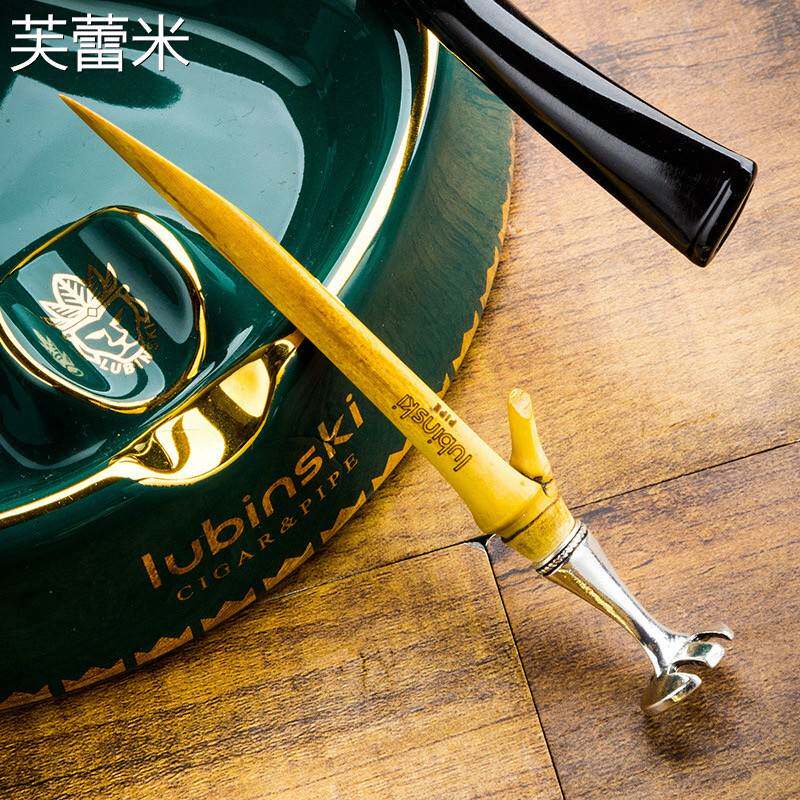 芙蕾米竹节烟斗压棒多功能烟斗工具配件刮刀剔刀床笠拉车