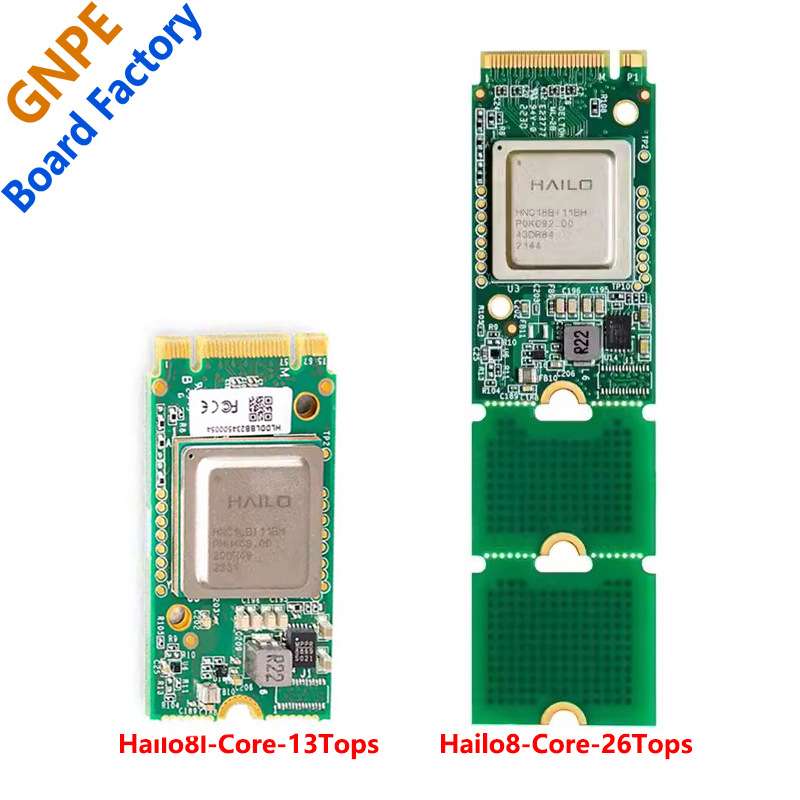 原装树莓派5AI Kit人工智能套件Hailo8l 13/26Tops PCIE M.2 HAT+
