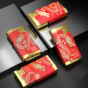 40支国潮金属防风打火机耐用批发翻盖定制订做印字2025年新款正品